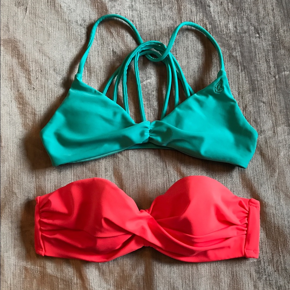 Volcom & Victoria Secret Bikini Tops
