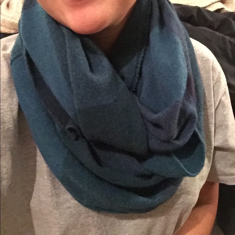 Warm Plaid Infinity Scarf