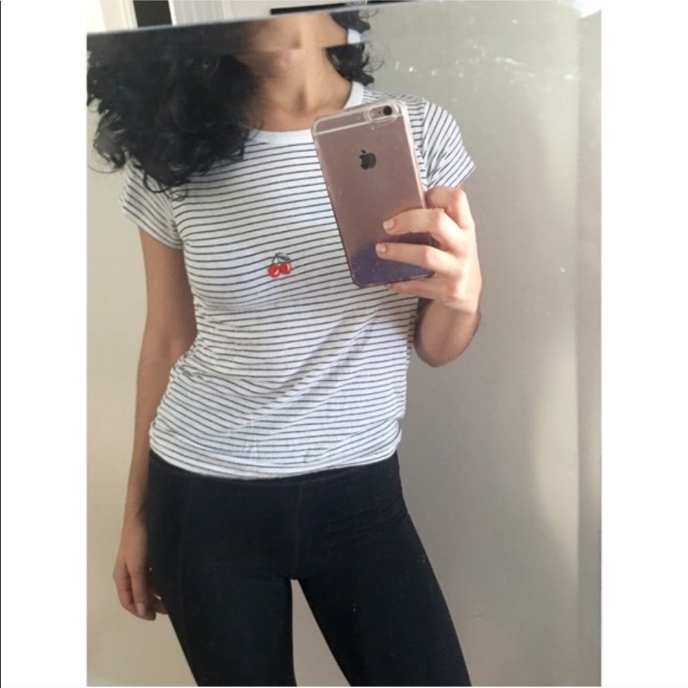 Brandy Melville John Galt Cherry Tee 🍒