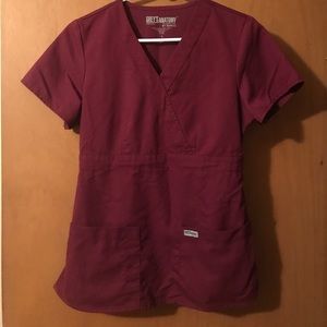 Greys anatomy scrub top