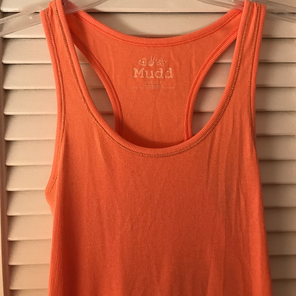 MUDD beautiful racerback ribbed tank top