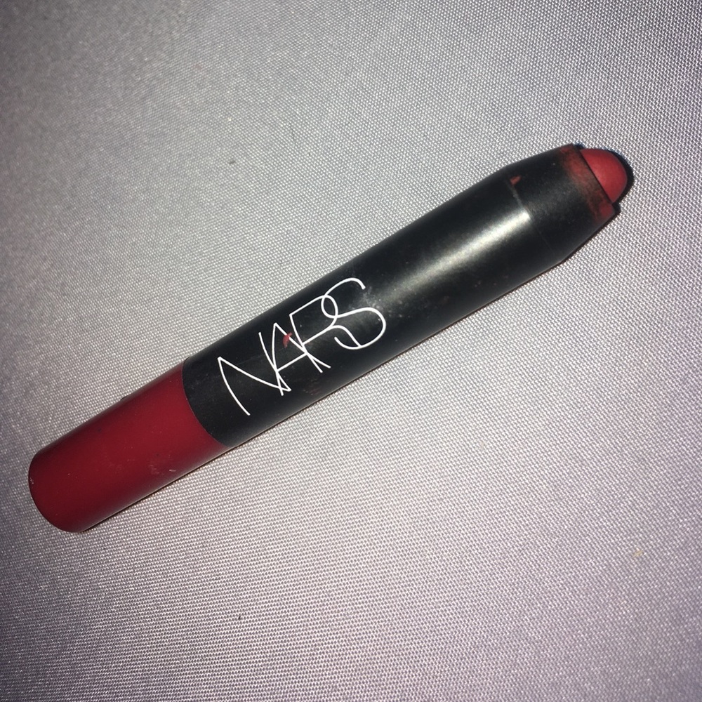 nars bright red lip stick !!
