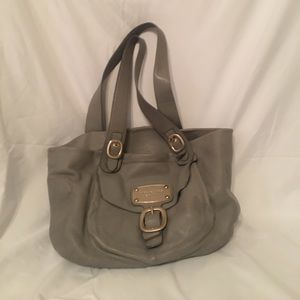 Gray Michael Kors Shoulder Bag