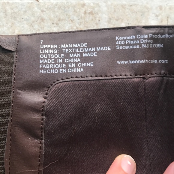 Kenneth Cole Reaction riding boots - Picture 5 of 5