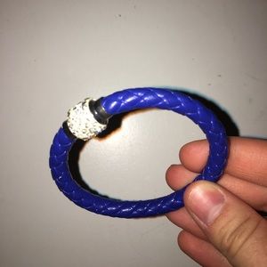 Swarovski Crystal & Genuine Leather Bracelet