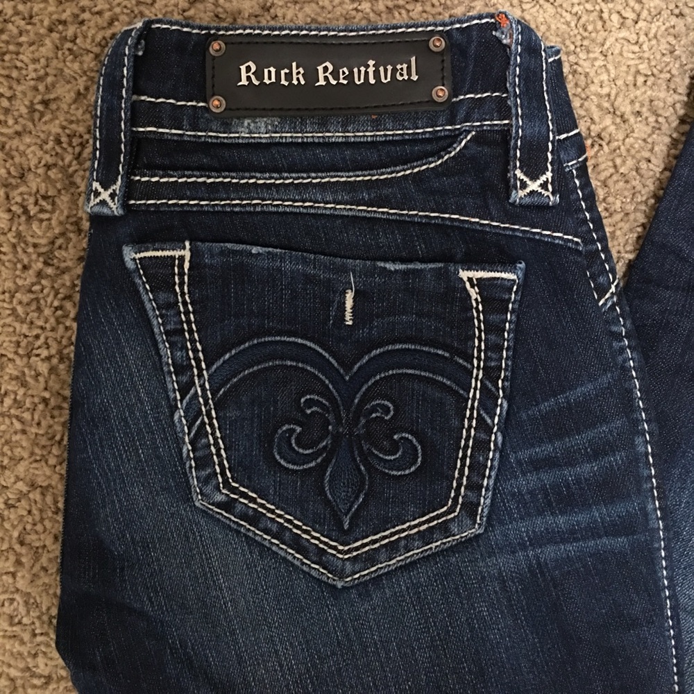 Rock revival jeans