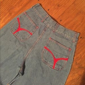 ✌🏼☮️VINTAGE 70's High Waist Bell Bottoms