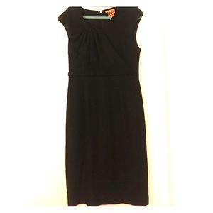 Tory Burch Wool Blend Black Dress
