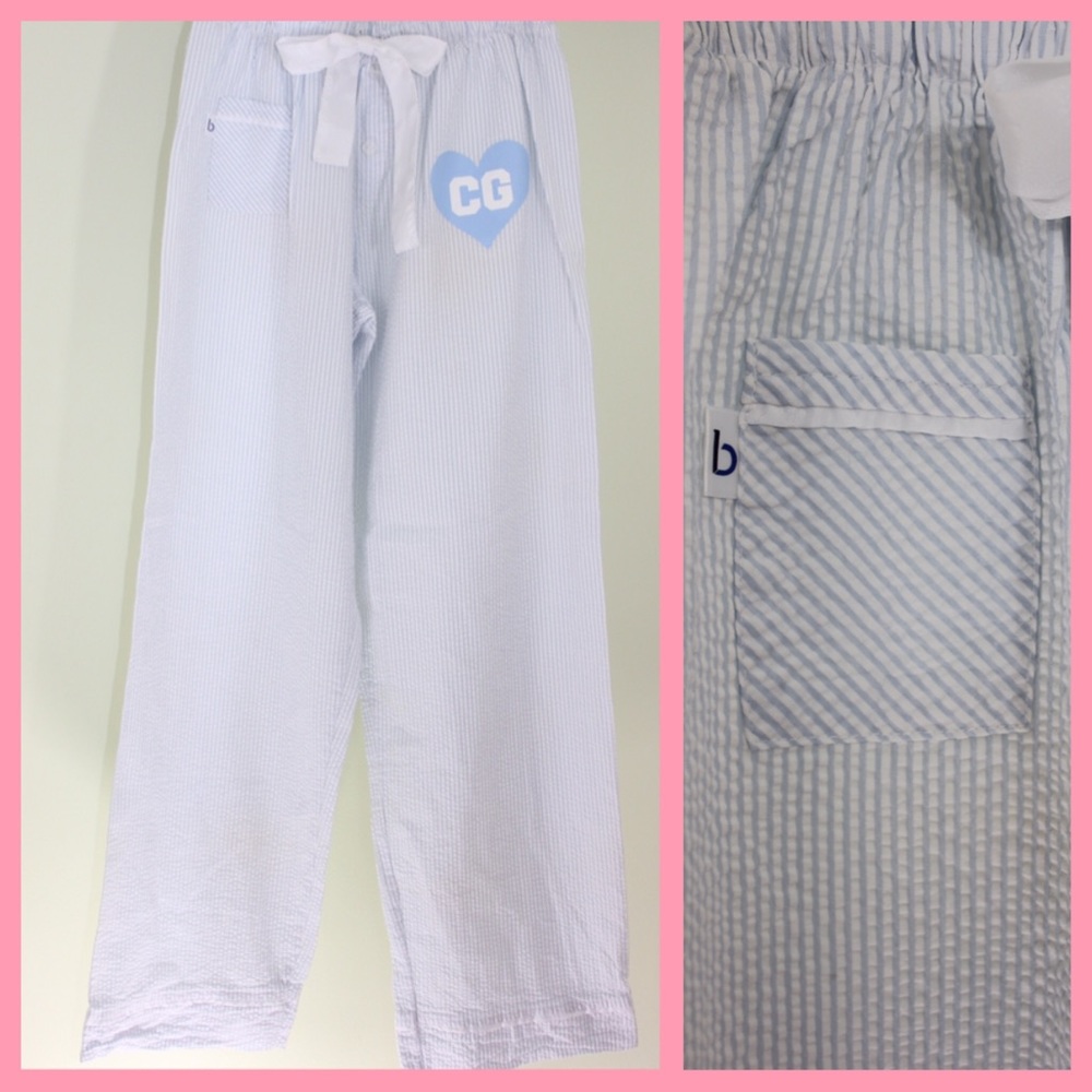 NWOT Cotton Seersucker Lounge Pants
