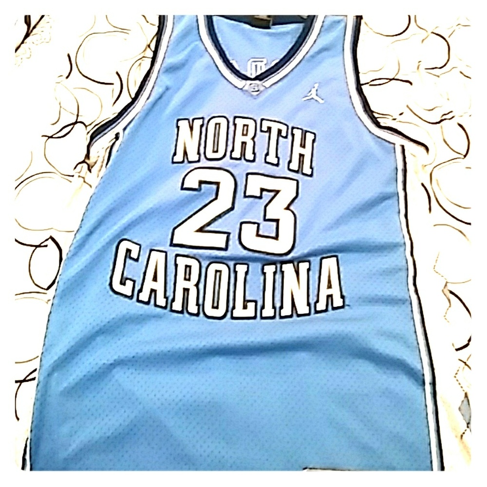 North Carolina Jordan Jersey $50 or best offer