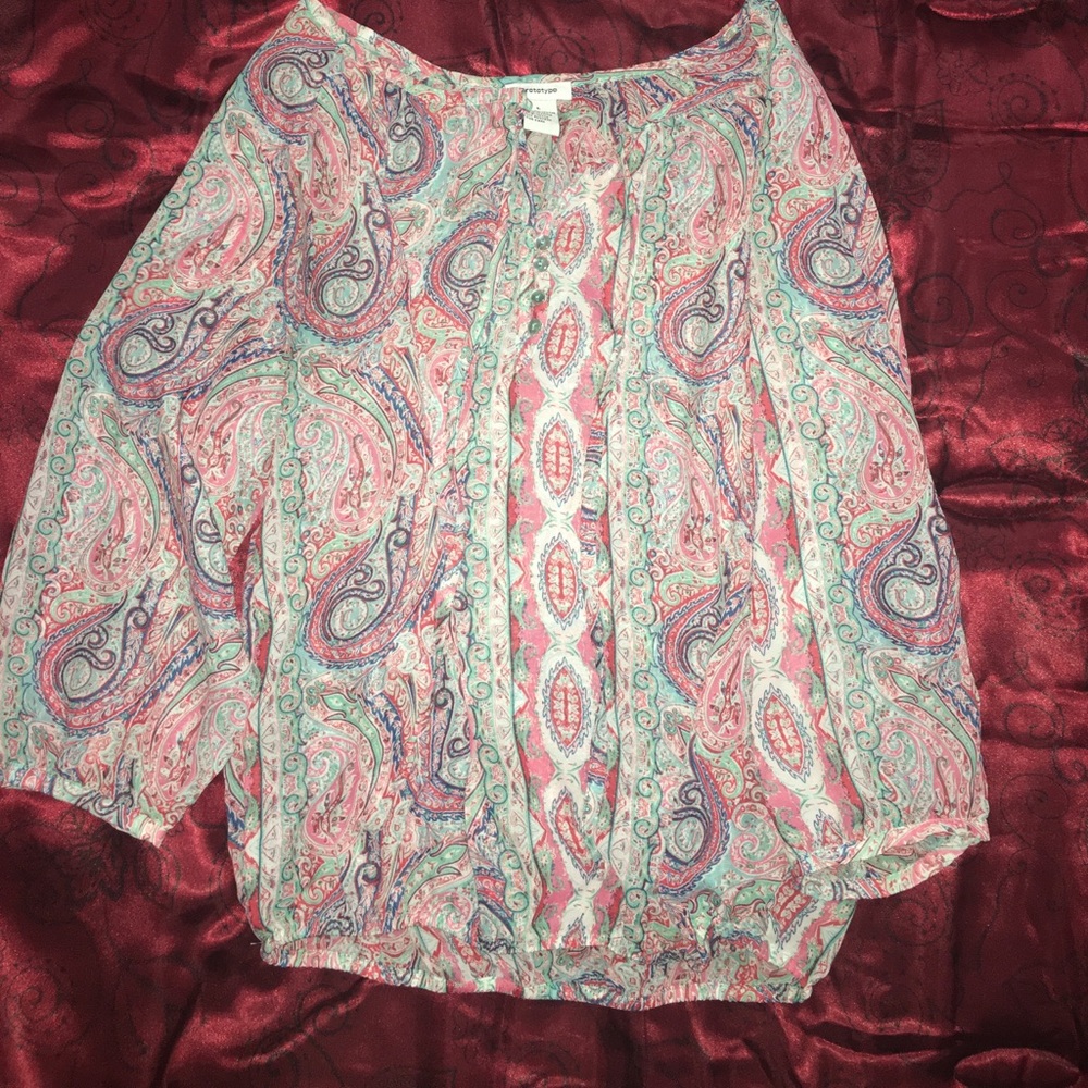 Colorful blouse💕
