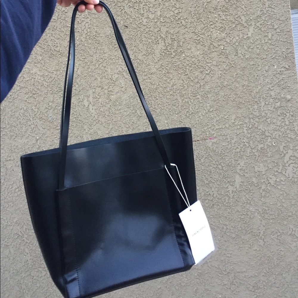 Leather tote!