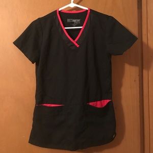 Greys anatomy scrub top