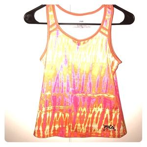 Neon FILA Tank Top