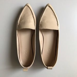{ ALDO } Bazovica Patent Pointy Toe Loafer Flats { ALDO } Bazovica Patent Pointy Toe Loafer Flats