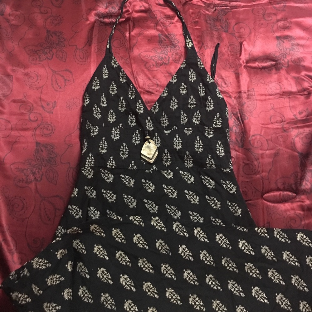 Boho Halter Dress