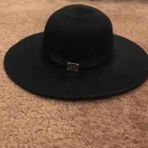 Tory Burch logo Fedora floppy Hat