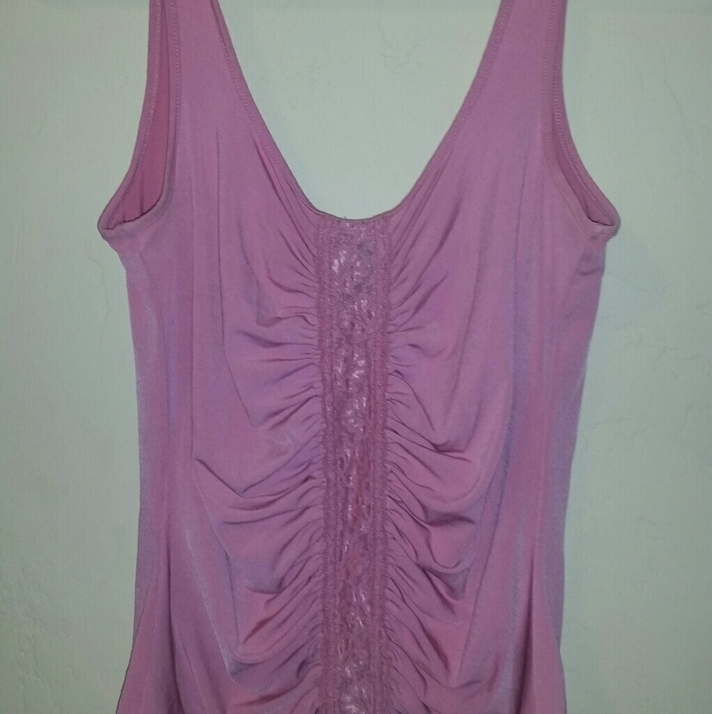 EXPRESS Pink Body Flattering Tank