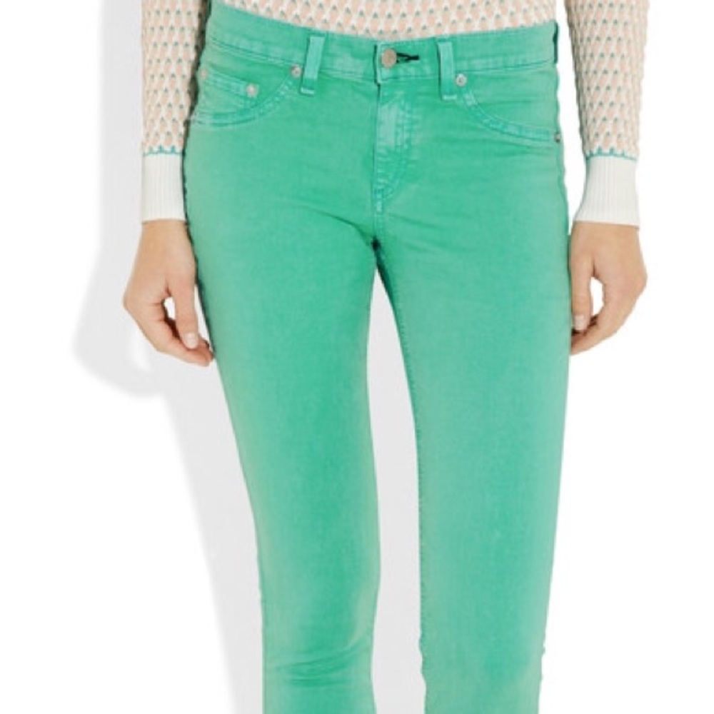 Rag and Bone Biscay Low-rise Legging Style Jean