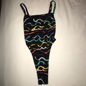 American Apparel one piece swimsuit