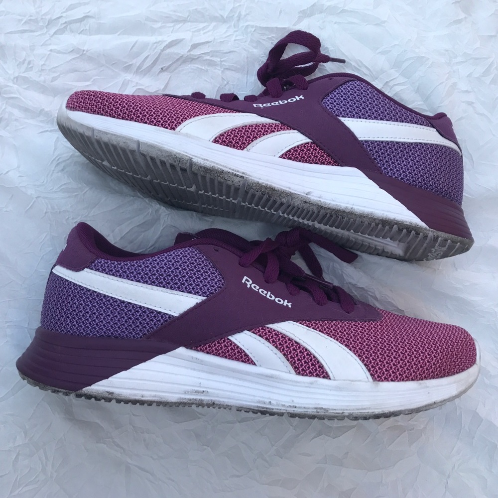 Purple Ombré Reebok Shoes 💜