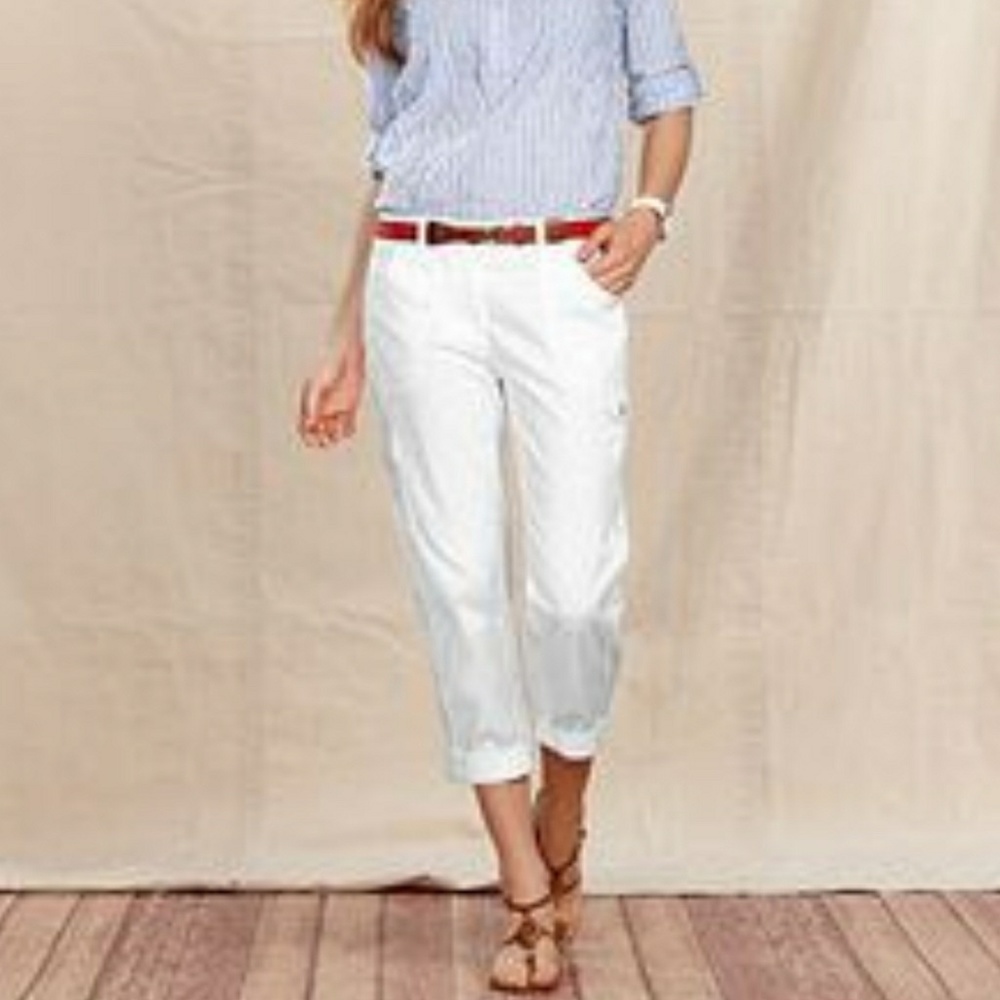 💖 NWT Tommy Hilfiger Cropped White Pants