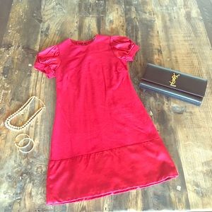 GUC Bebe Shift Dress, Red, XS