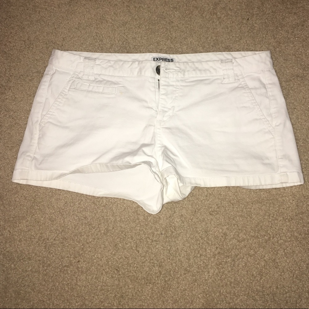 White Shorts