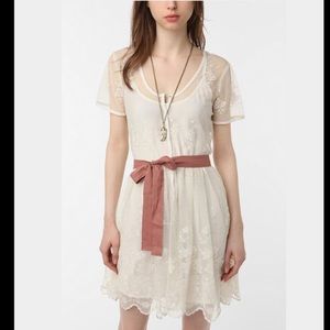 Lace Overlay Dress by Thistlepearl