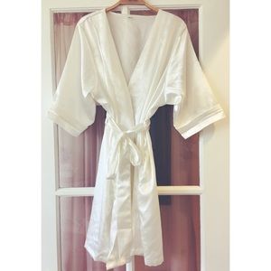 Satin Bridal Robe