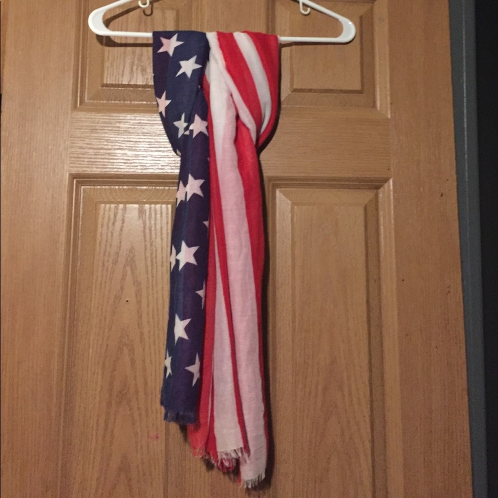 American flag scarf