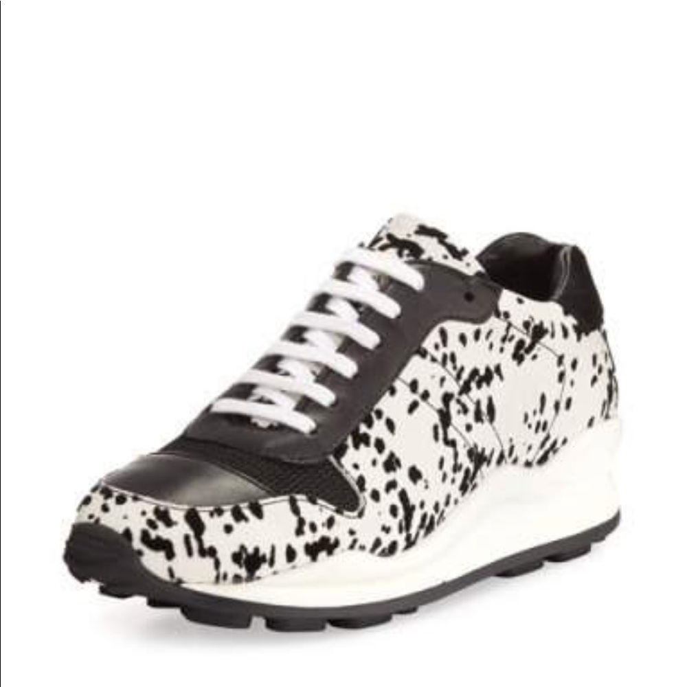 Opening Ceremony Velvet Low-Top Sneakers