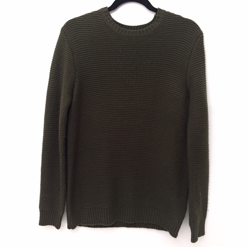 Hunter Green Knitted Sweater