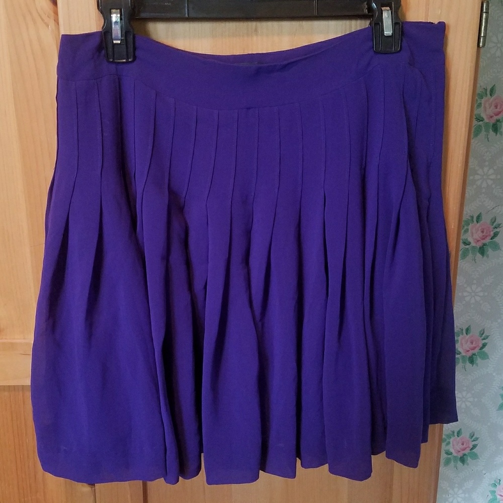 GAP purple full mini skirt