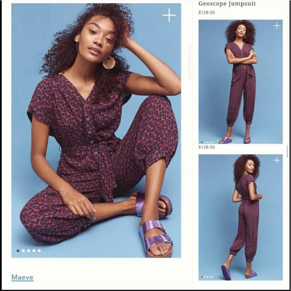 Anthropologie Geoscope Jumpsuit. Brand New