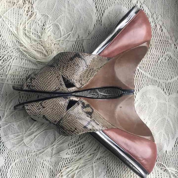 KENSIE Wedge Shoes Multi Color Mauve - Picture 2 of 4