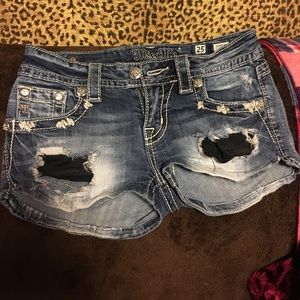 Size 25 Miss Me shorts