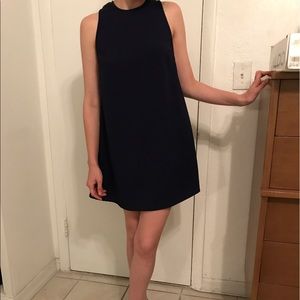 Mod navy blue dress