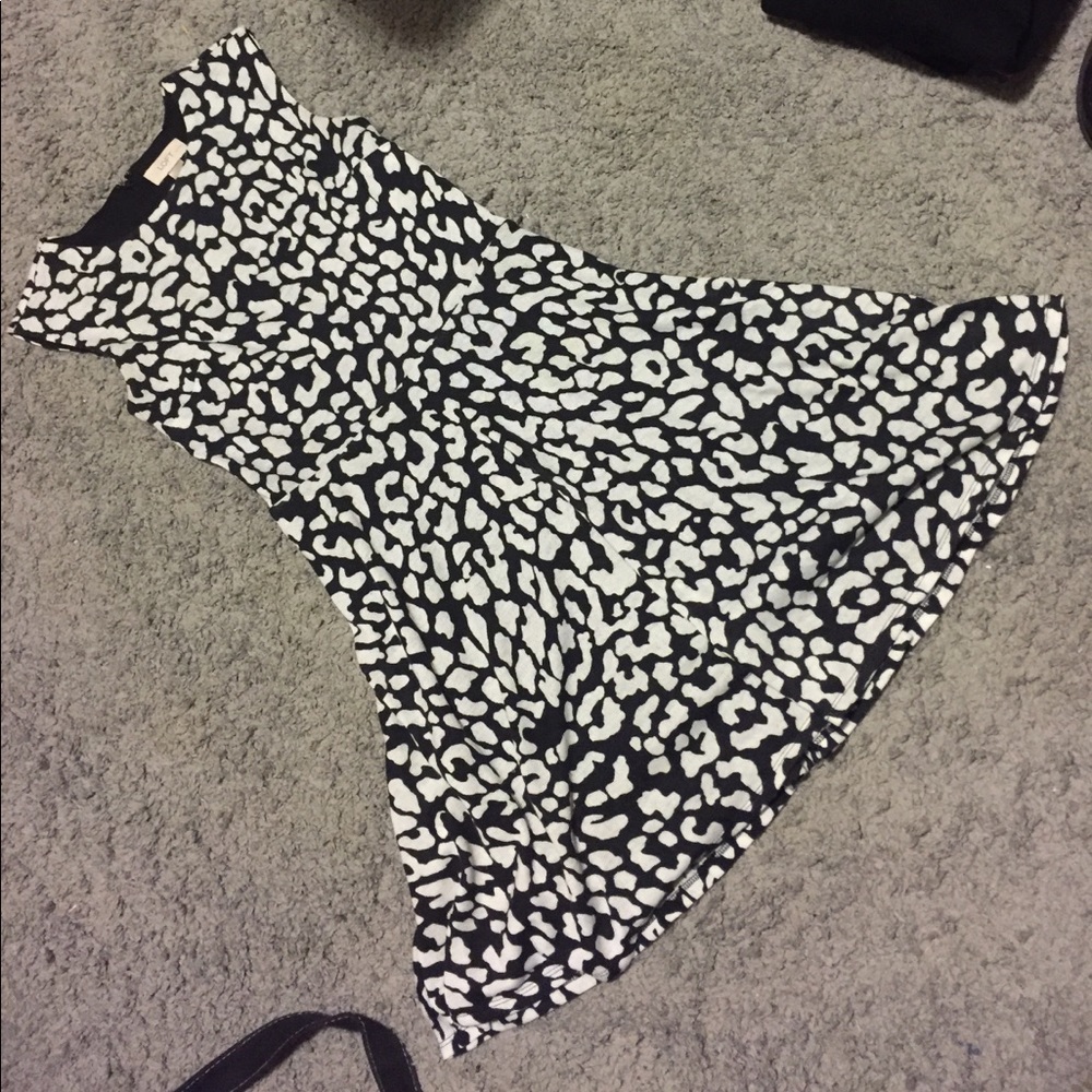Leopard print dress