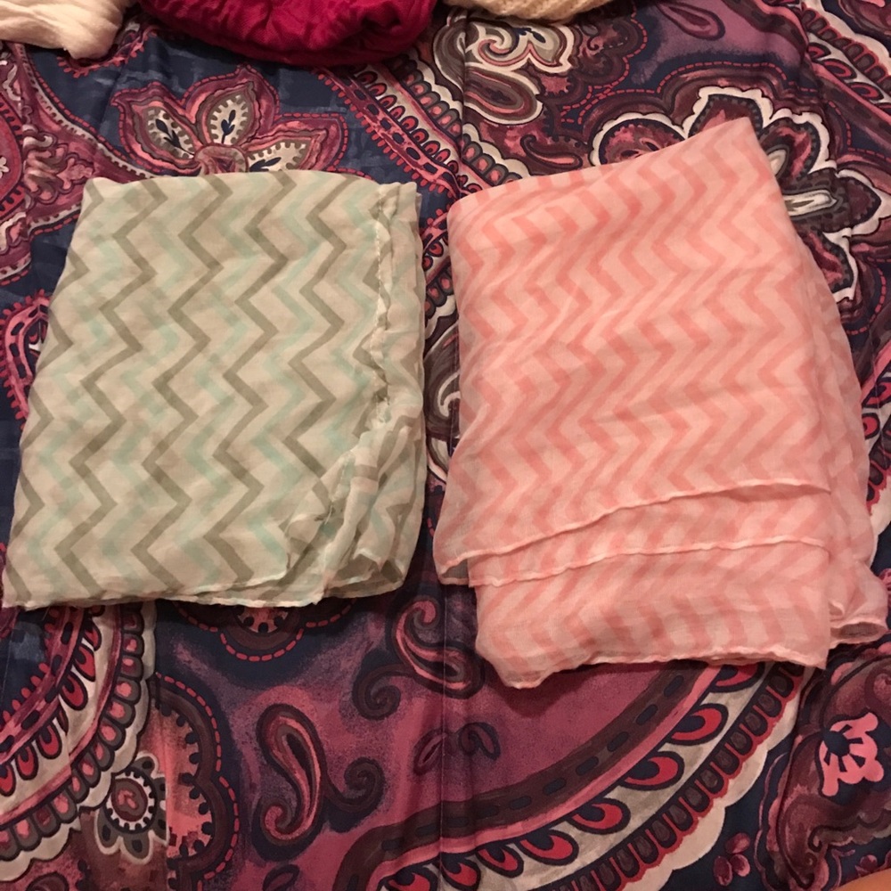 Chevron infinity scarf bundle