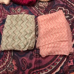 Chevron infinity scarf bundle