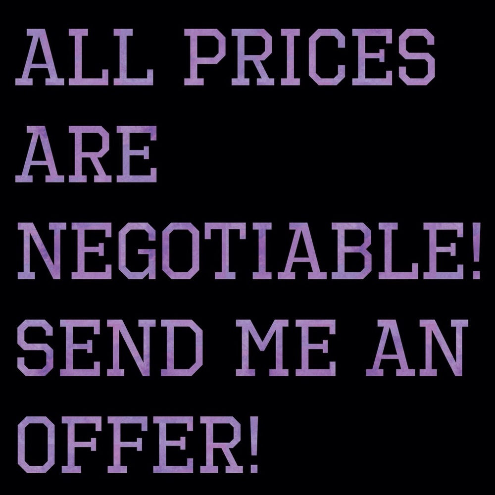 Send me an offer! I accept most offers!
