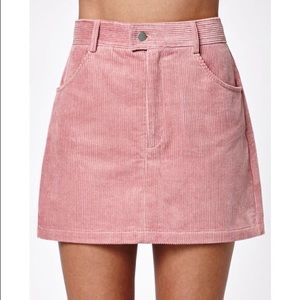 Kendall & Kylie Collection Rose Corduroy skirt