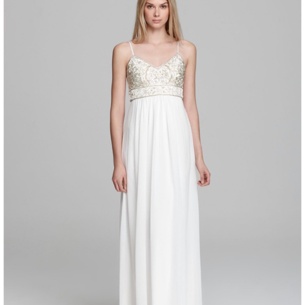 Sue Wong White Gown