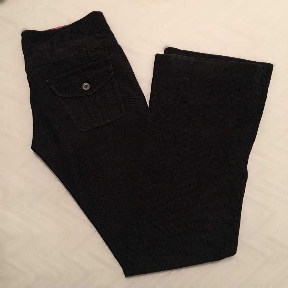 Diesel black corduroy pants
