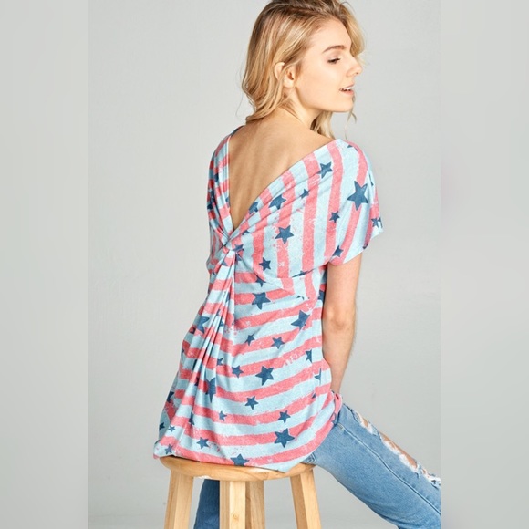 SALESTARS AND STRIPES TEE - Picture 4 of 6