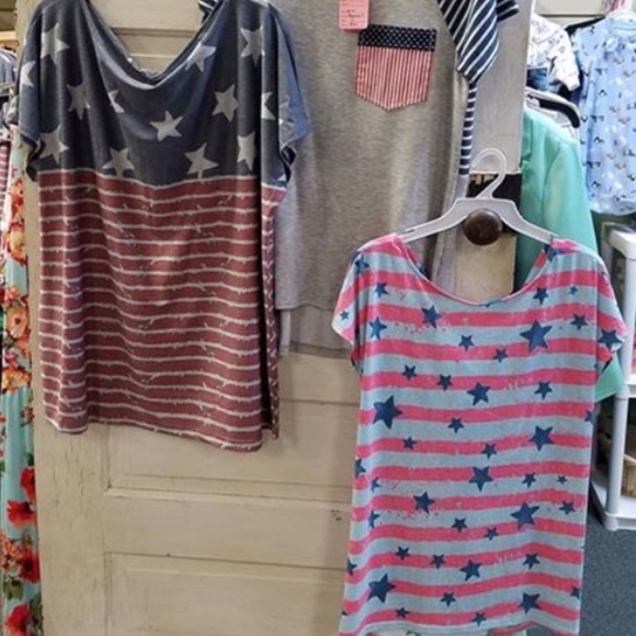 SALESTARS AND STRIPES TEE - Picture 6 of 6