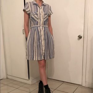rag & bone cotton shirt dress