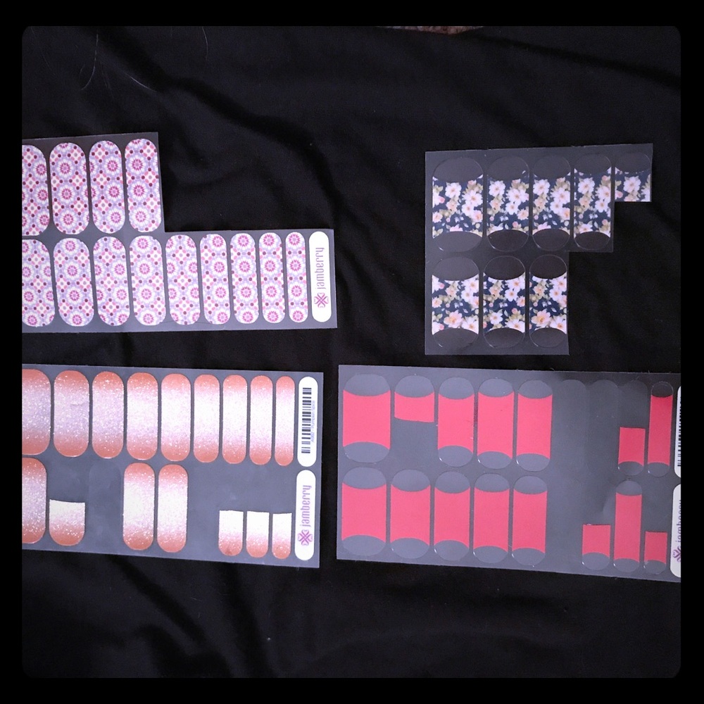 Partial Jamberry Nail Wrap Sheets!