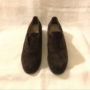 Uggs suede chocolate brown oxfords size 7